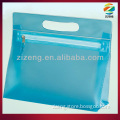 pvc cosmetic bag clear pvc plastic bag with zipper and handle
